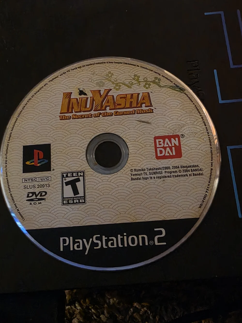 Ps2 Video Game - InuYasha: The Secret Of The Cursed Mask